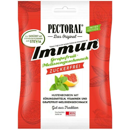PECTORAL Immun Grapefruit-Melissengeschmack Beutel, 57 g, Wepa Apothekenbedarf GmbH & Co. KG