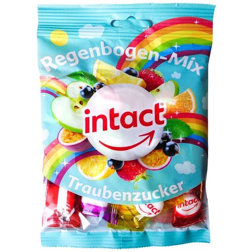 intact Traubenzuckerbeutel Regenbogen-Mix, 75 g, Sanotact GmbH
