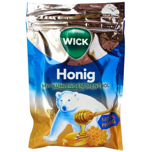 WICK Honig Hustenbonbon mit Menthol, 72 g, Dallmann's Pharma Candy GmbH