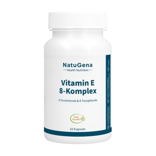 Vitamin E 8-Komplex vegan, 60 Stk., NatuGena GmbH