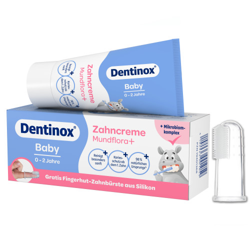 Dentinox Zahncreme Mundflora Baby, 30 ml, Dentinox Gesellschaft für pharmazeutische Präparate