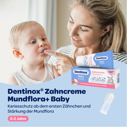 Dentinox Zahncreme Mundflora Baby, 30 ml, Dentinox Gesellschaft f&uuml;r pharmazeutische Pr&auml;parate