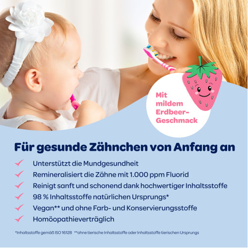 Dentinox Zahncreme Mundflora Baby, 30 ml, Dentinox Gesellschaft f&uuml;r pharmazeutische Pr&auml;parate