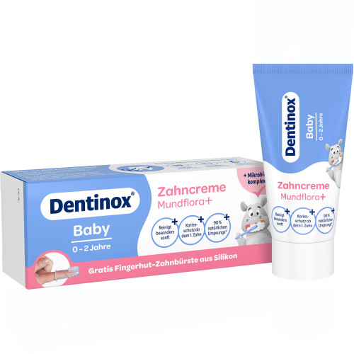 Dentinox Zahncreme Mundflora Baby, 30 ml, Dentinox Gesellschaft für pharmazeutische Präparate