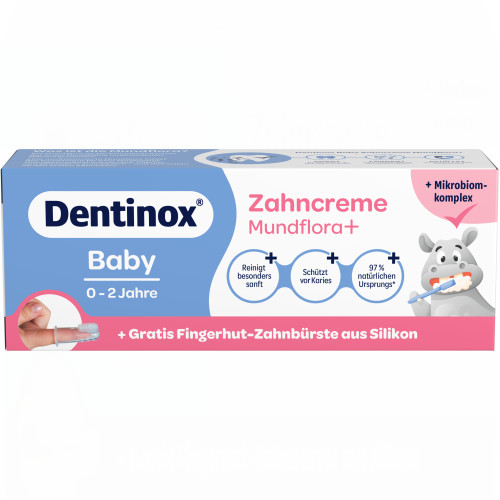 Dentinox Zahncreme Mundflora Baby, 30 ml, Dentinox Gesellschaft f&uuml;r pharmazeutische Pr&auml;parate