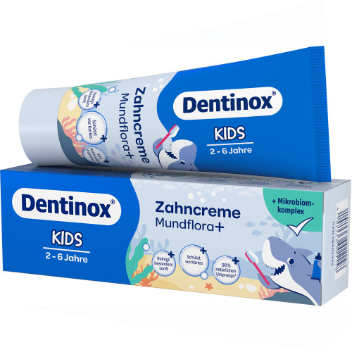Dentinox Zahncreme Mundflora Kids, 75 ml, Dentinox Gesellschaft für pharmazeutische Präparate