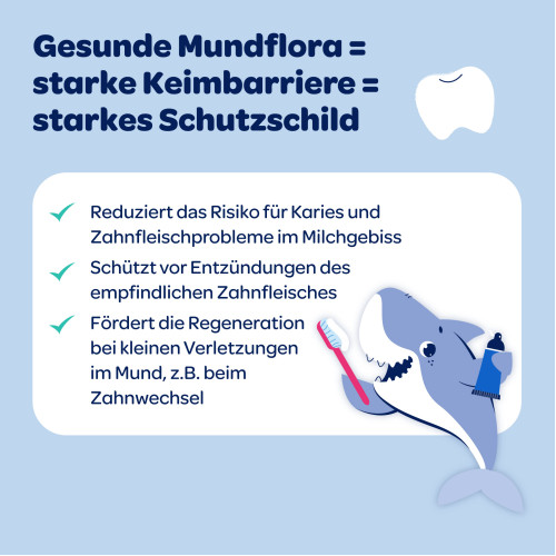 Dentinox Zahncreme Mundflora Kids, 75 ml, Dentinox Gesellschaft f&uuml;r pharmazeutische Pr&auml;parate