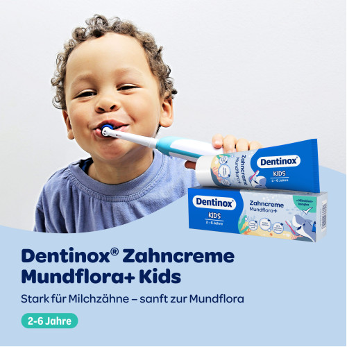 Dentinox Zahncreme Mundflora Kids, 75 ml, Dentinox Gesellschaft f&uuml;r pharmazeutische Pr&auml;parate
