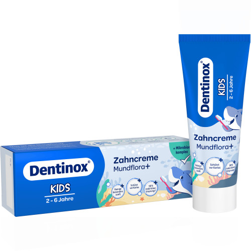 Dentinox Zahncreme Mundflora Kids, 75 ml, Dentinox Gesellschaft für pharmazeutische Präparate