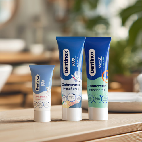 Dentinox Zahncreme Mundflora Junior, 75 ml, Dentinox Gesellschaft für pharmazeutische Präparate