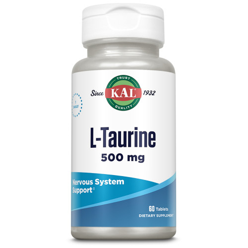 L-Taurin 500 mg KAL, 60 Stk., Supplementa GmbH