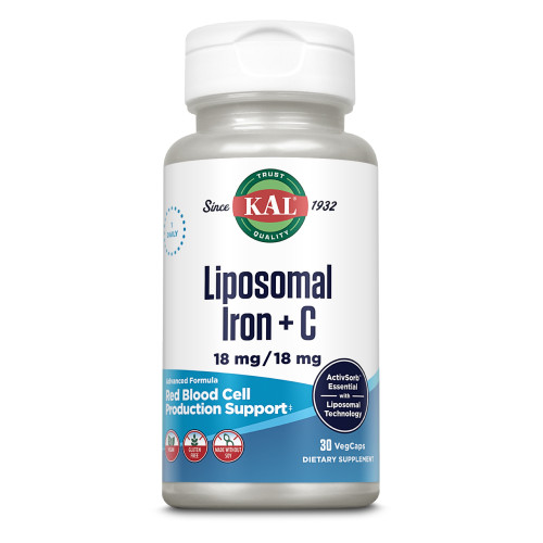 Liposomales Eisen + C 18 mg / 18 mg KAL, 30 Stk., Supplementa GmbH
