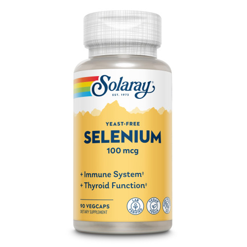 Selen 100 mcg hefefrei Solaray, 90 Stk., Supplementa GmbH