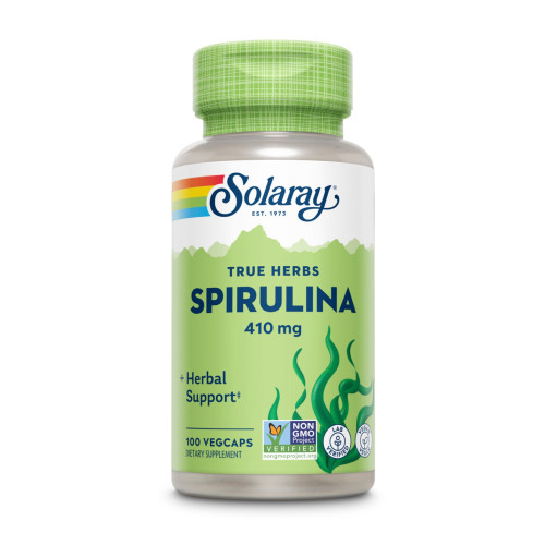 Spirulina 410 mg Solaray, 100 Stk., Supplementa GmbH