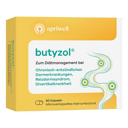 butyzol Mikroverkapseltes Natriumbutyrat Apriwell, 60 Stk., Apricot Health GmbH butyzol Mikroverkapseltes Natriumbutyrat Apriwell, 60 Stk., Apricot Health GmbH