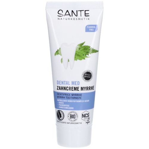 SANTE ORAL ZAHNCREME MYRRHE, 75 ml, LOGOCOS Naturkosmetik GmbH & Co. KG