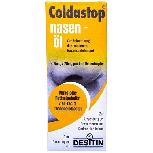 Coldastop Nasen-&Ouml;l, 10 ml, Desitin Arzneimittel GmbH
