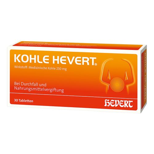 KOHLE HEVERT, 30 Stk., Hevert-Arzneimittel GmbH & Co. KG KOHLE HEVERT, 30 Stk., Hevert-Arzneimittel GmbH & Co. KG