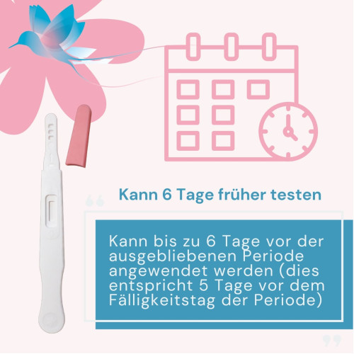 Earlibird Ultrafrüh Schwangerschaftstest, 1 Stk., Hager Pharma GmbH