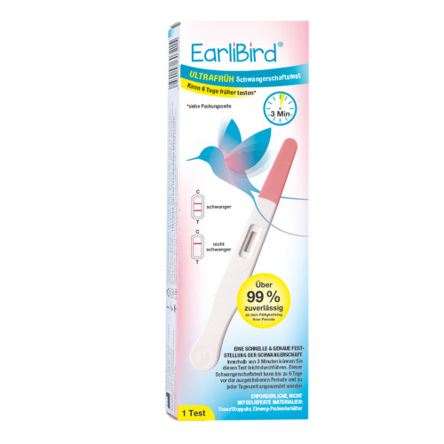 Earlibird Ultrafrüh Schwangerschaftstest, 1 Stk., Hager Pharma GmbH