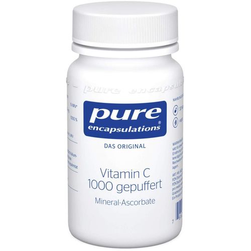 pure encapsulations Vitamin C 1000 gepuffert, 30 Stk., Pro Medico GmbH