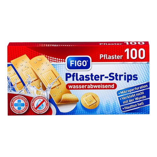 FIGO Pflaster-Strips Standard wasserabweisend, 100 Stk., S+H Pharmavertrieb GmbH