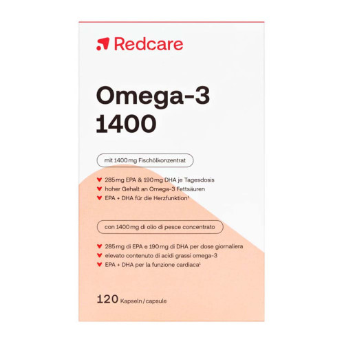 Redcare Omega-3 1400, 120 Stk., Nu3 GmbH