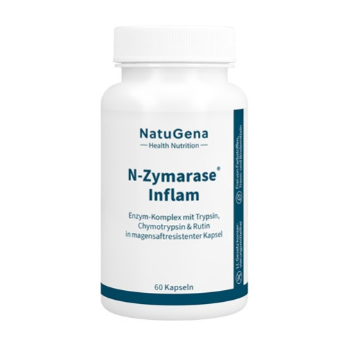 N-Zymarase Inflam Enzym-Komplex + Rutin, 60 Stk., NatuGena GmbH