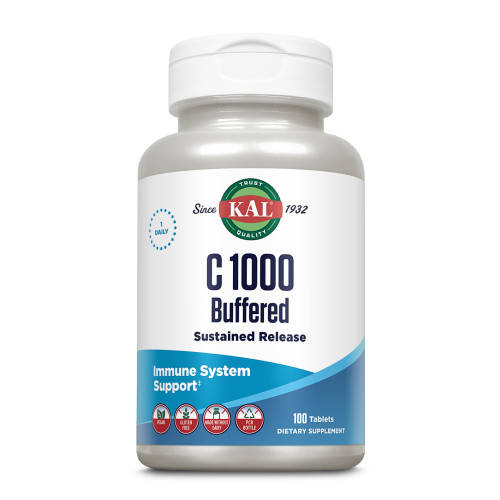 Vitamin C 1000 gepuffert KAL, 100 Stk., Supplementa GmbH