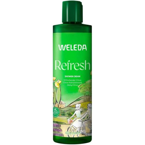 WELEDA Refresh Shower Cream Citrus, 400 ml, Weleda AG