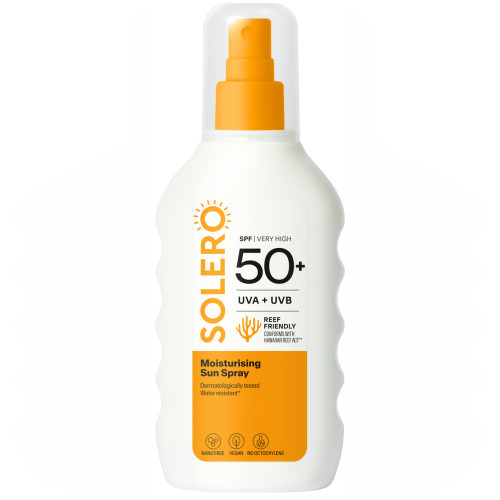 SOLERO Feuchtigkeitsspray LSF 50+, 200 ml, PXG Pharma GmbH