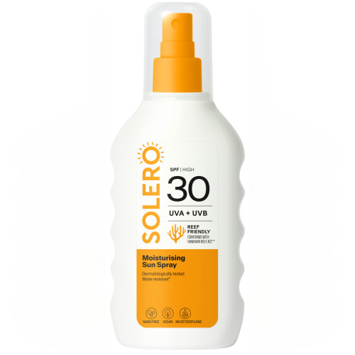 SOLERO Feuchtigkeitsspray LSF 30, 200 ml, PXG Pharma GmbH