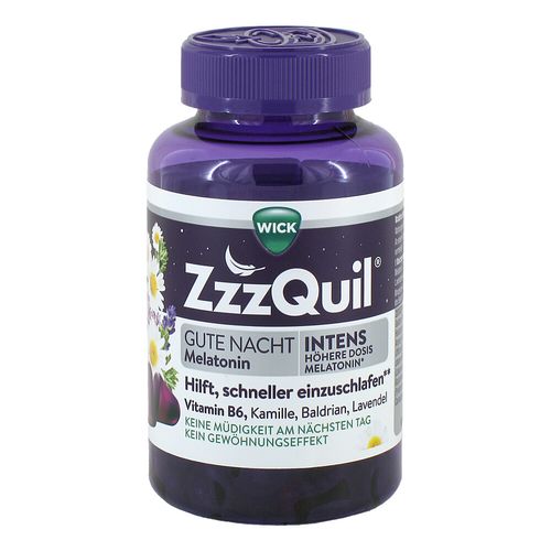 WICK ZzzQuil Gute Nacht Intens, 60 Stk., WICK Pharma - Zweigniederlassung der Procter & Gamble GmbH WICK ZzzQuil Gute Nacht Intens, 60 Stk., WICK Pharma - Zweigniederlassung der Procter & Gamble GmbH