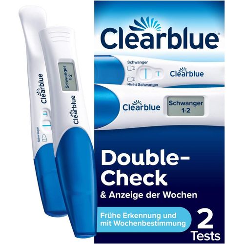 Clearblue Schwangerschaftstest Kombipack, 2 Stk., WICK Pharma - Zweigniederlassung der Procter & Gamble GmbH