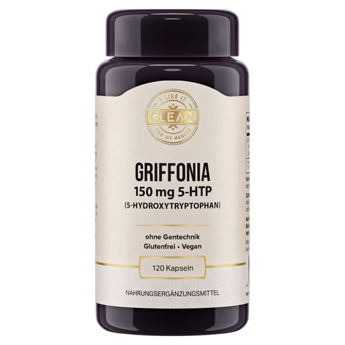 Griffonia 150 mg 5-HTP i like it clean, 90 Stk., Supplementa GmbH