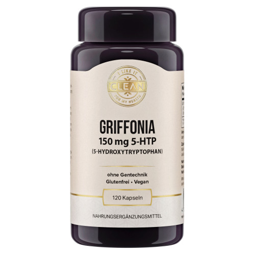 Griffonia 150 mg 5-HTP i like it clean, 90 Stk., Supplementa GmbH