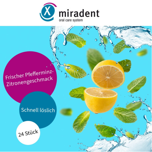 MIRADENT AQUAMED STRIPES, 24 Stk., Hager Pharma GmbH