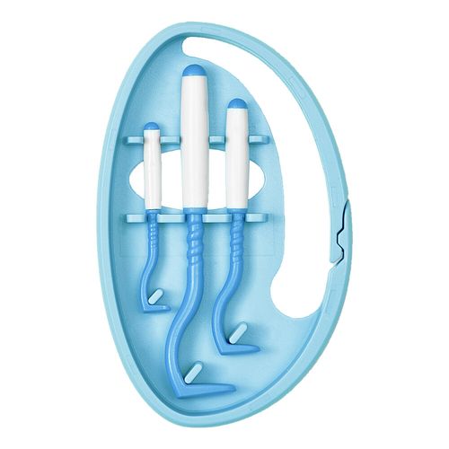 Tick Twister 3 Zeckenhaken mit ClipBox blau, 3 Stk., Habitum Pharma
