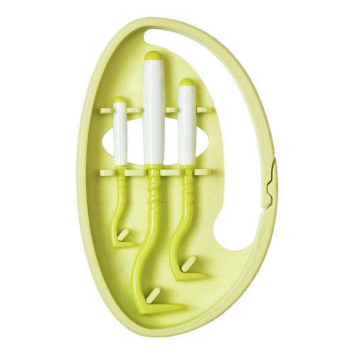 Tick Twister 3 Zeckenhaken mit ClipBox grün, 3 Stk., Habitum Pharma