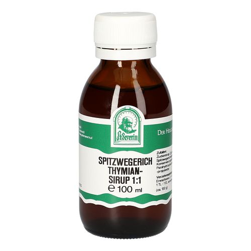 Spitzwegerich Thymiansirup 1:1, 100 ml, Hecht-Pharma GmbH