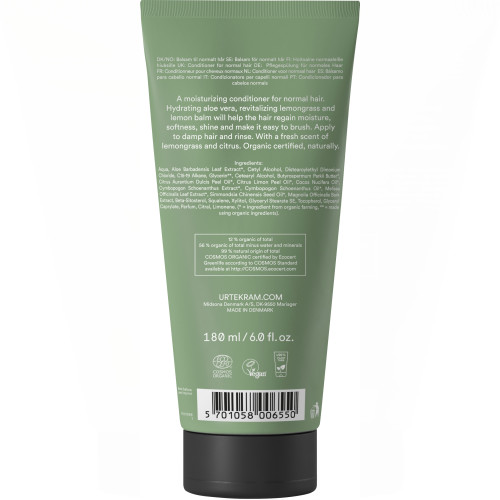 Urtekram Wild Lemongrass Int. Moisture Conditioner, 180 ml, Midsona Deutschland GmbH