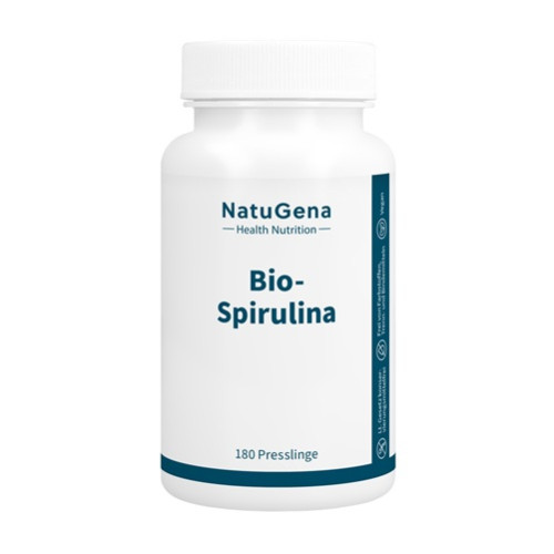 Bio-Spirulina vegan, 180 Stk., NatuGena GmbH