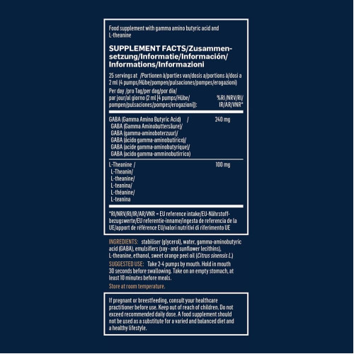 Liposomal GABA mit L-Theanin hochdosiert, 50 ml, Life Extension Europe BV