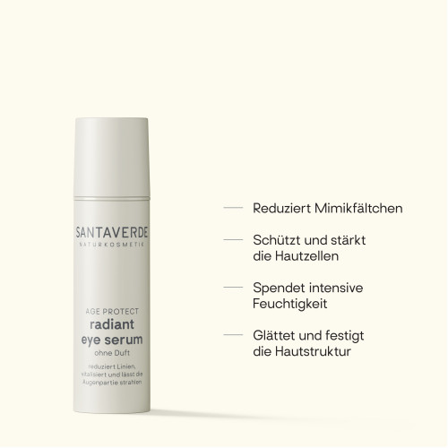 age protect radiant eye serum, 10 ml, SANTAVERDE GmbH