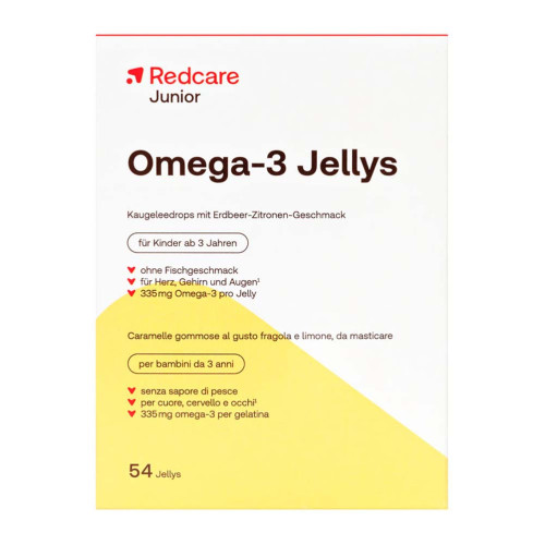 Redcare Junior Omega 3 Kaugelee-Drops, 30 Stk., Nu3 GmbH
