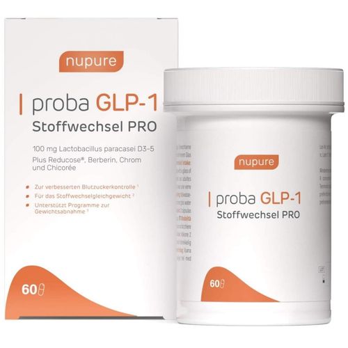 nupure proba GLP-1 Stoffwechsel PRO, 60 Stk., AixSwiss B.V.