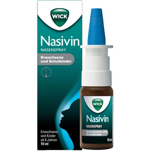 WICK Nasivin Nasenspray Erw./Schulkinder 0.5 mg/ml, 10 ml, WICK Pharma - Zweigniederlassung der Procter & Gamble GmbH