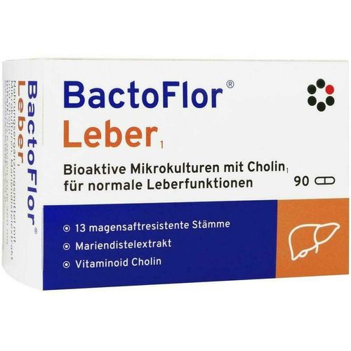 BactoFlor Leber, 90 Stk., Intercell-Pharma GmbH