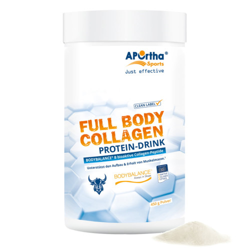 APOrtha Sports Collagen Protein-Drink BODYBALANCE, 450 g, APOrtha Deutschland GmbH