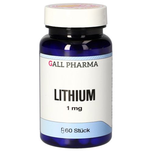 Lithium 1mg GPH Kapseln, 60 Stk., Hecht-Pharma GmbH